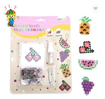 Factory wholesale DIY educational toys game plastic fuse beads for kids